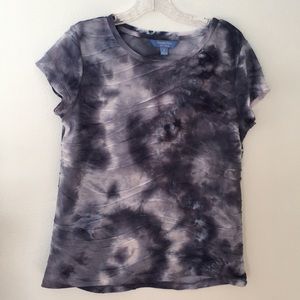 Simply Vera - Vera Wang short-sleeve tie-dye tee